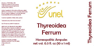 Thyreoidea Ferrum Ampules (Thyreoidea Ferrum Ampules)